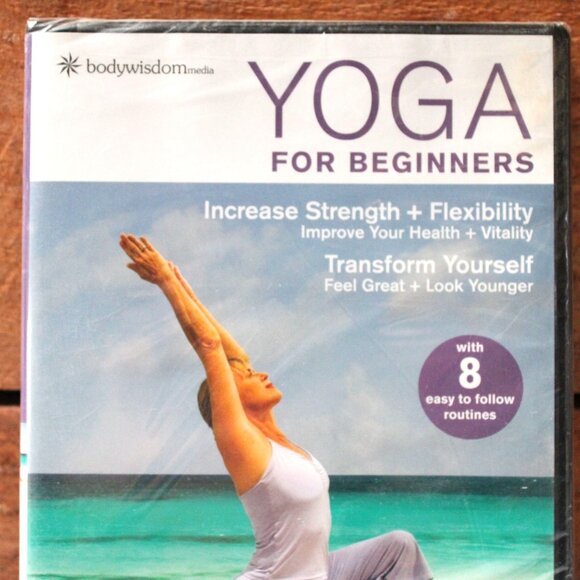 Yoga for Beginners DVD by Body Wisdom Media 8 Routines Barbara Benagh New Sealed - Picture 2 of 4